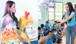 Mai Phương tặng quà Tết cho các học viên cai nghiện tại Lâm Đồng