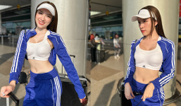 Thanh Thanh Huyền bất ngờ gặp sự cố tại sân bay khi lên đường sang Philippines tập luyện cho Miss Charm