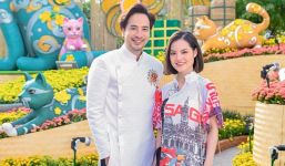 Đoàn Minh Tài và Sunny Đan Ngọc diện áo dài khai trương đường hoa Nguyễn Huệ Xuân Quý Mão