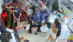 Nhân chứng kể lại việc bắt đối tượng “giở trò” với nữ chủ shop quần áo ở Vĩnh Phúc