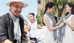 Chủ tịch Đặng Lê Nguyên Vũ mang khăn rằn, người mẫu chụp ảnh quảng cáo bận đồ đen trắng: Lý do vì sao?