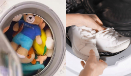 Đâu phải mỗi quần áo, máy giặt còn có thể làm sạch những món đồ này chỉ trong tích tắc