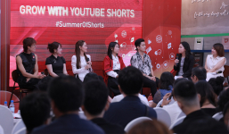 Thiên An hội ngộ loạt YouTuber tại sự kiện 'Grow With YouTube Shorts”