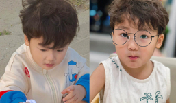 Con trai Hòa Minzy lên sóng, tóc uốn xoăn chuẩn style soái ca Hàn Quốc