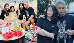 Hồng Đăng cùng bà xã tổ chức sinh nhật cho con gái, diện mạo khác lạ gây chú ý