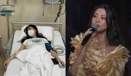Nữ ca sĩ “tiên tóc” vừa nhập viện đã vội xin bác sĩ xuất viện gấp vì dính lịch trực tiếp