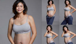 Sau loạt ảnh lộ vòng 2 bất thường, Mâu Thủy bất ngờ công khai hình ảnh mang thai 6 tháng