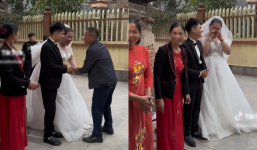 Sau màn cầu hôn giữa đường phố, Hải Vót và Mai Kim Liên hạnh phúc tổ chức đám cưới tại quê nhà