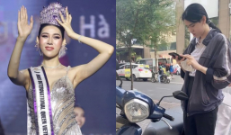 Tân Hoa hậu đăng quang MIQVN vẫn chạy xe máy dự sự kiện, fan lại 'réo tên' Hương Giang đâu?