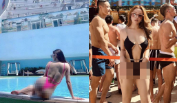 'Phú bà' sở hữu tòa cao ốc mang tên mình ở Sài thành đi đầu trend đồ bơi siêu bé