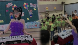 Phụ huynh mang bàn DJ vào lớp tiểu học mừng con được nghỉ hè: Netizen phản ứng trái ngược
