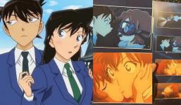 Hình ảnh Conan và Haibara công khai hôn nhau trong phim mới được hé lộ, “thuyền” Shin – Ran chìm tuyên bố tẩy chay