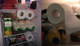 Đặt cuộn giấy vệ sinh trong tủ lạnh: Giảm một nửa tiền điện, thêm 4 công dụng quý giá cho ngôi nhà của bạn