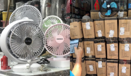 Nắng nóng kèm cúp điện, hàng nghìn chiếc quạt tích điện Trung Quốc tràn lan thị trường Việt “móc túi” người tiêu dùng