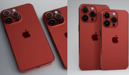 Rò rỉ hình ảnh iPhone 15 và iPhone 15 Pro màu đỏ “rượu vang” sắp ra mắt hợp người mạng hỏa?