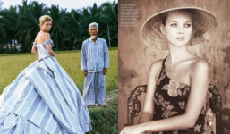 Bộ ảnh chụp 27 năm của siêu mẫu Kate Moss tại Việt Nam bỗng hot rần rần, điểm đặc biệt khiến CĐM trầm trồ