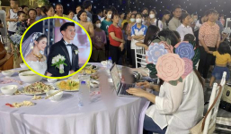 Đám cưới Đoàn Văn Hậu - Doãn Hải My gặp sự cố đột ngột khi khách mời đông đủ, Hòa Minzy “cứu” cô dâu