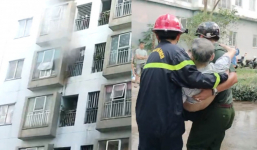 Cháy chung cư 12 tầng ở Đà Nẵng, hàng trăm người hốt hoảng tháo chạy kêu cứu, nhiều tài sản bị thiêu rụi