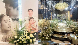 Không gian đám cưới Đoàn Văn Hậu - Doãn Hải My ở Hà Nội trước giờ G, 100% hoa tươi, có quầy bar đặc biệt?