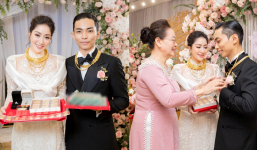 Khánh Thi - Phan Hiển chia sẻ lại ảnh đính hôn sau hơn 1 năm kết hôn, tiếp tục làm đám cưới?
