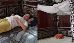Nữ đại gia Cần Thơ khoe chiếc giường giá 1,2 tỷ có công dụng thần kỳ, nằm nửa tiếng chữa được bệnh nhiều người gặp