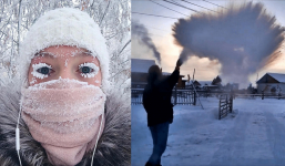 Khiếp sợ ngôi làng lạnh nhất thế giới chỉ 500 người sống: Đứng ngoài trời 5 phút là lông mi hay tóc bị đóng băng