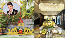 Sao Việt “dát vàng” biệt thự đón năm mới: Đàm Vĩnh Hưng trưng rồng vàng cơ ngơi 60 tỷ, nhà sao nữ phủ ánh kim