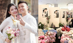 Hé lộ không gian đám cưới Quang Hải tại khách sạn 5 sao, dùng 10.000 bông hoa tươi trang trí