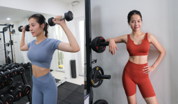 Diện đồ gym ôm sát, “mẹ bỉm” Karen Nguyễn khoe trọn vóc dáng cùng vòng eo 60cm đầy thu hút