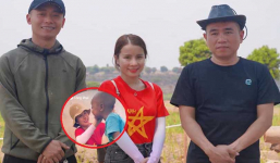Bà Nhân Vlog hội ngộ Quang Linh tại Châu Phi, phản pháo khi bị 'tố' bắt chước Thùy Tiên, bất ngờ nhắc tới Lôi con