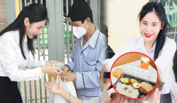 Thủy Tiên phát cơm chay từ thiện cho bệnh nhân nghèo, chất lượng bữa cơm khiến fan thả tim