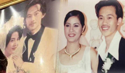 Hình cưới của NSUT Hoài Linh được treo làm kỉ niệm tại nhà ở Mỹ