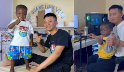 Quang Linh Vlog háo hức chia sẻ bản demo 'Một con vịt' của Lôi con, nhóc tỳ châu Phi ra dáng ca sĩ nhí