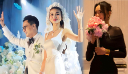 Mai Ngô bắt được hoa cưới của Thanh Hằng, úp mở điều khiến fan hoang mang