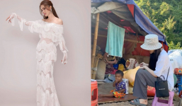 Hoa hậu Đại sứ Toàn cầu Kim Linh hạnh phúc khi được làm thiện nguyện