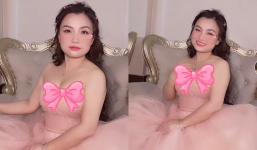 Quỳnh Trần JP diện váy hồng điệu đà, được khen hết lời sau khi chi tiền khủng để 'dao kéo'