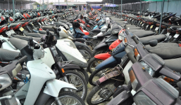 Đấu giá gần 1.000 xe máy vi phạm ở TP.HCM, giá bình quân 500.000 đồng/xe