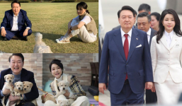 Tổng thống Hàn Quốc hơn 10 năm kết hôn không có con, tuổi U70 cùng phu nhân xinh đẹp sống giản dị, chăm cún cưng