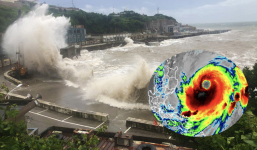 Siêu bão Doksuri đang có đường kính gần 1.000km, Trung Quốc kêu gọi người dân tìm nơi trú ẩn tăng tốc thu hoạch