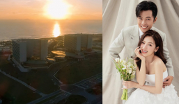 Cận cảnh địa điểm tổ chức đám cưới Gin Tuấn Kiệt và Puka, resort sát biển không gian thơ mộng