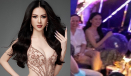 Bùi Quỳnh Hoa tiếp tục lộ ảnh hút bóng cười, dư luận yêu cầu xem xét lại vương miện Miss Universe VietNam 2023?