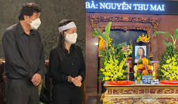 Người thân, đồng nghiệp nức nở tại tang lễ người đẹp Thu Mai, Á hậu đầu tiên trong lịch sử Hoa hậu Việt Nam