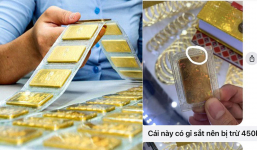 Hy hữu: Đi bán 3 lượng vàng bị trừ 500k vì vàng rỉ sét, người trữ vàng lo lắng cách bảo quản