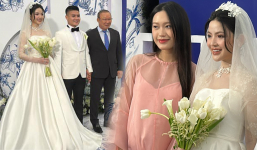 HLV Park Hang Seo và dàn khách mời nổi tiếng dự đám cưới Quang Hải