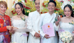 Đám cưới TiTi (HKT): Rước dâu bằng siêu xe Rolls-Royce 60 tỷ, của hồi môn 'khủng' sổ đỏ, tiền vàng