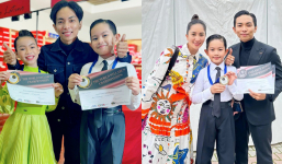 Con trai Khánh Thi và Phan Hiển lần thứ 2 vô địch dancesport thế giới, đúng chuẩn 'con nhà nòi'