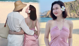 Diễn viên Hương Giang mang thai với bạn trai giấu mặt