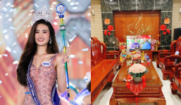 Cơ ngơi bên trong của gia đình Hoa hậu Ý Nhi tại Bình Định 'đồ sộ' đến cỡ nào?