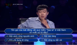 Anh công an tuột mất 22 triệu trong Ai Là Triệu Phú vì câu hỏi tưởng chừng đơn giản nhưng không phải ai cũng biết