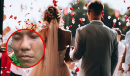 Người đàn ông ngang nhiên giật dây chuyền xâu 16 chiếc nhẫn vàng 24K của cô dâu trong đám cưới